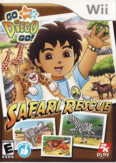 Nick Jr. Go Diego Go! Safari Rescue (France) (En,Fr)